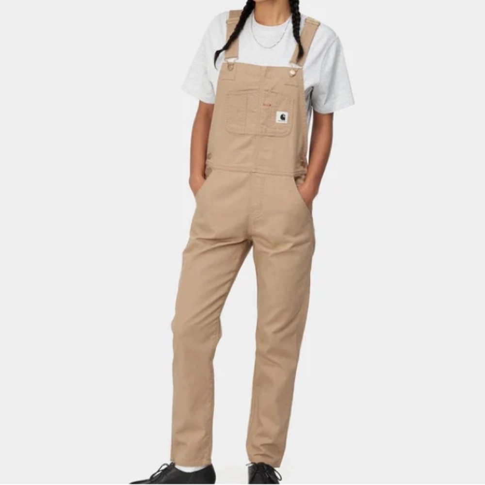 Carhartt Bib Overall Straight Dusty Brown